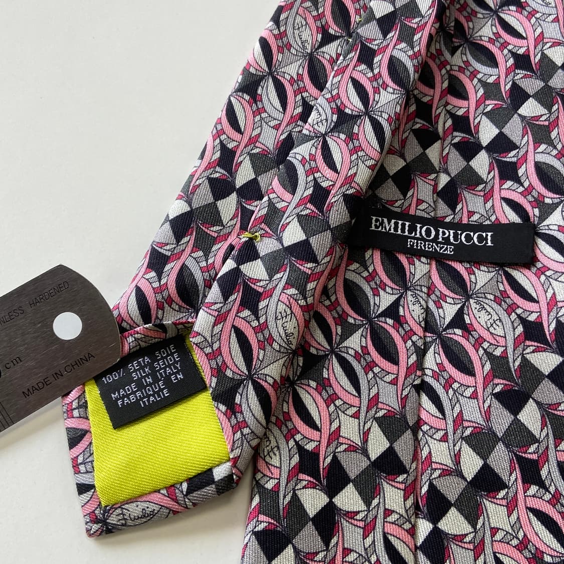 에밀리오푸치 (Emilio Pucci)명품정품넥타이8.3cm 상품이미지5