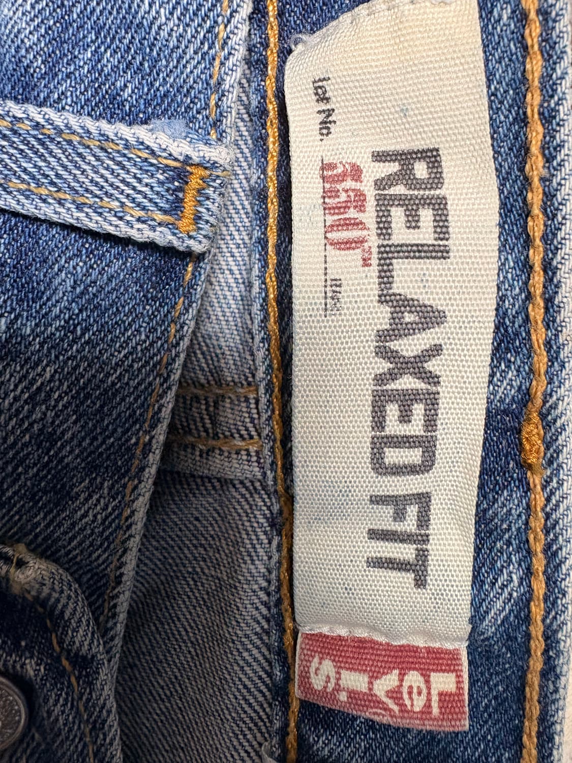 리바이스550 빈티지 데님 팬츠 34 상품이미지6