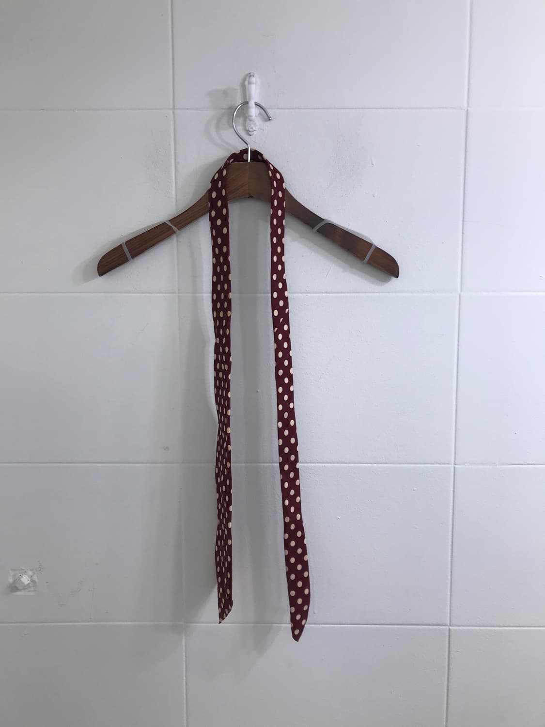 베이지 브라운 퀄팅 니혼진 도트 모리걸 사와코 코디세트 상품이미지9