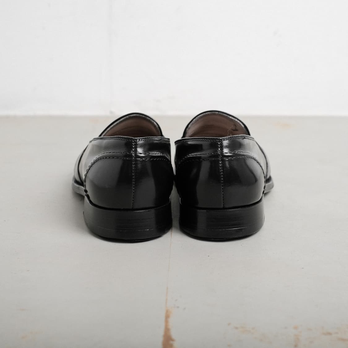 알든 681 9D(270사이즈) 블랙 카프 풀스트랩 페니로퍼 상품이미지5