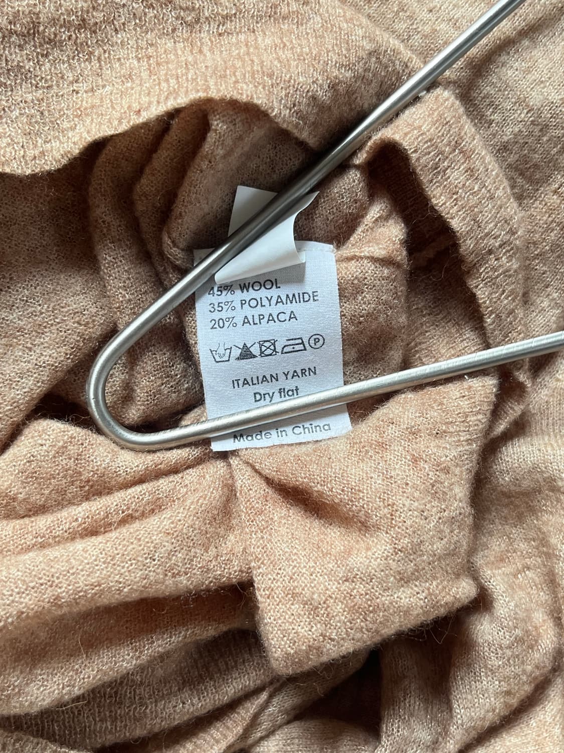 v-neck alpaca knit 상품이미지9