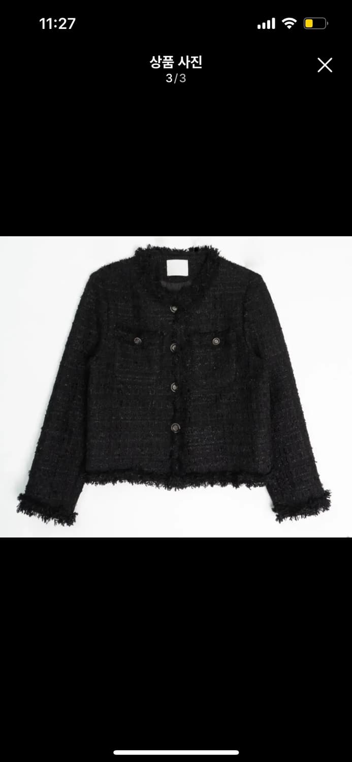 우화 트위드 자켓 상품이미지3