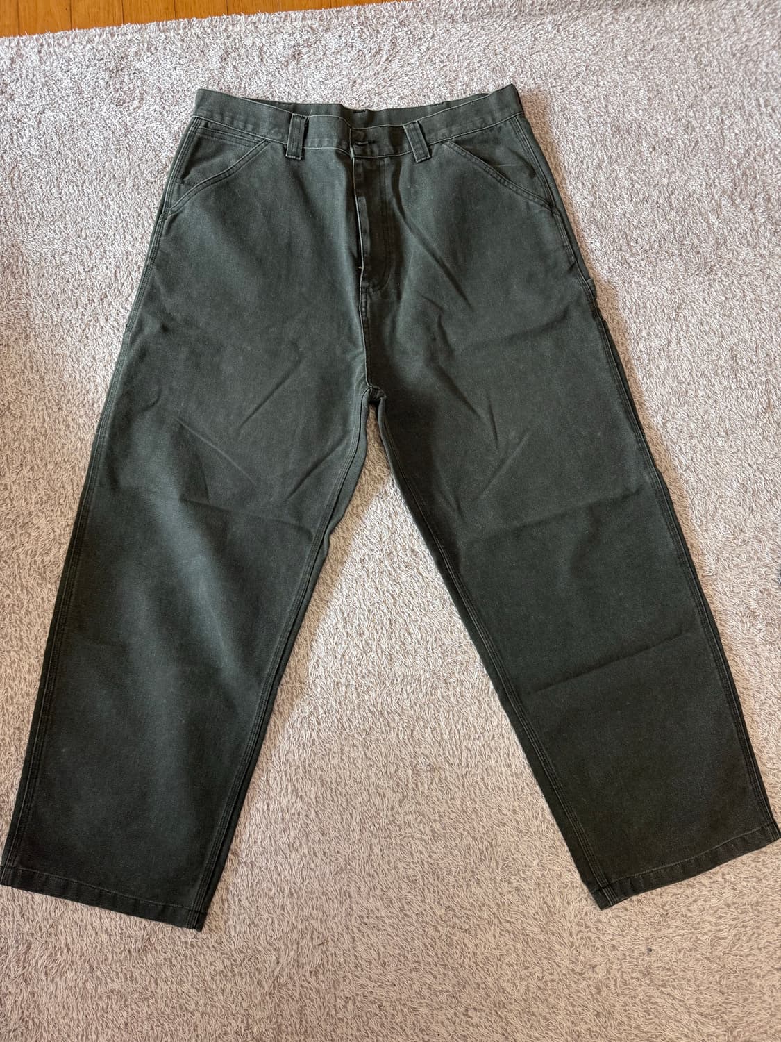 칼하트윕 carhartt wip 싱글니 모스그린 L사이즈(착샷) 상품이미지1