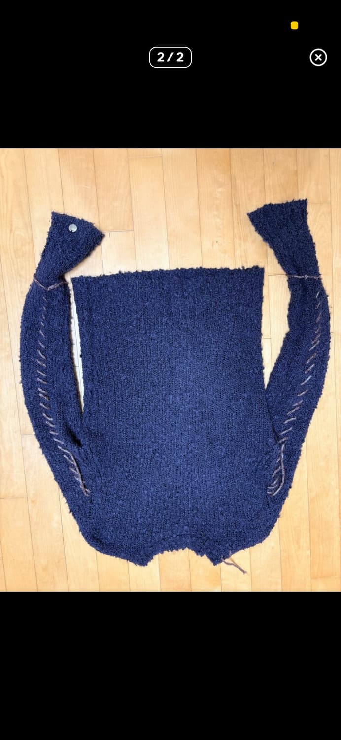 (M)나마체코 행포드 니트 상품이미지2