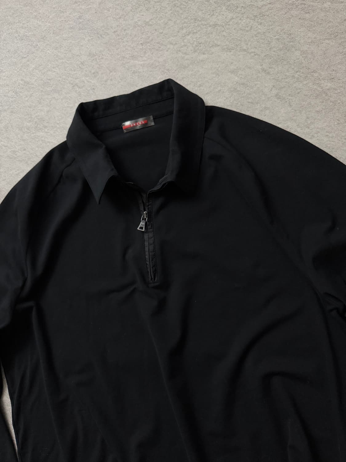 00’s 프라다 레드탭 테크니컬 하프집업 상품이미지3