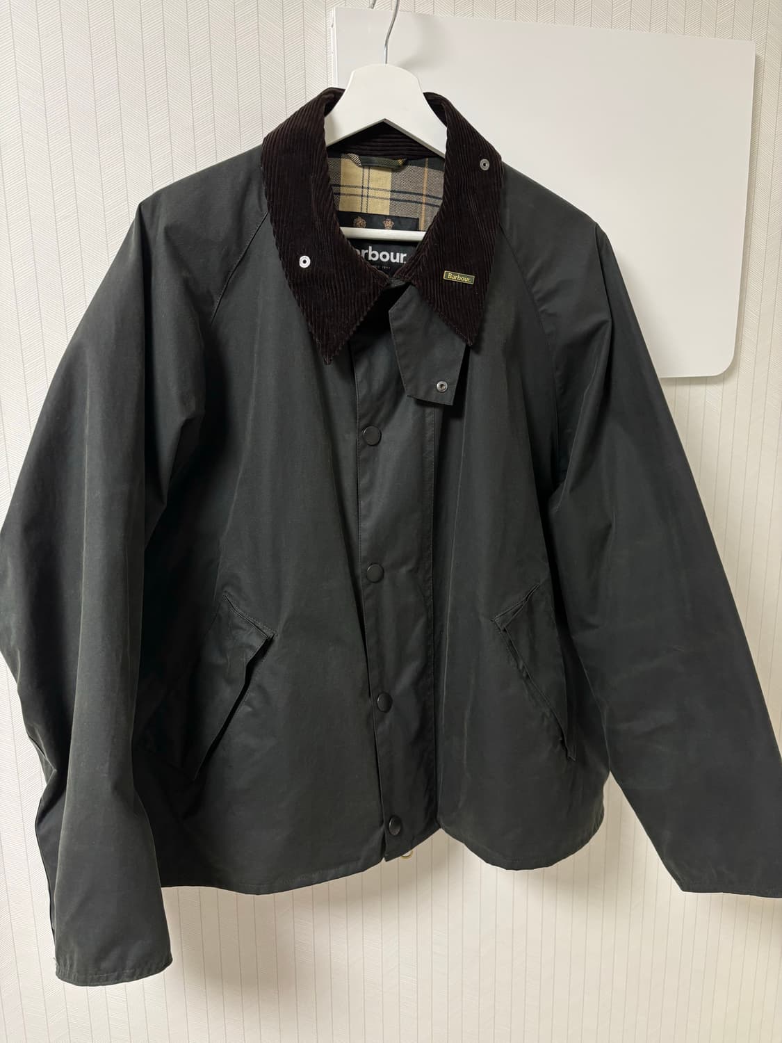 바버 트랜스포트 올리브 40팝니다 상품이미지1