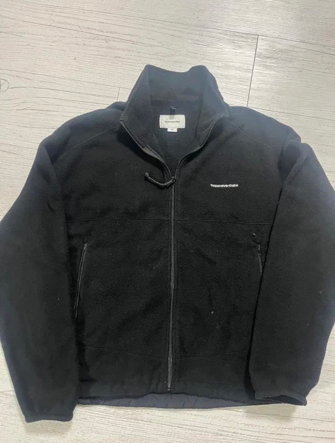 디스이즈네버댓 T 플리스 재킷 블랙 상품이미지1