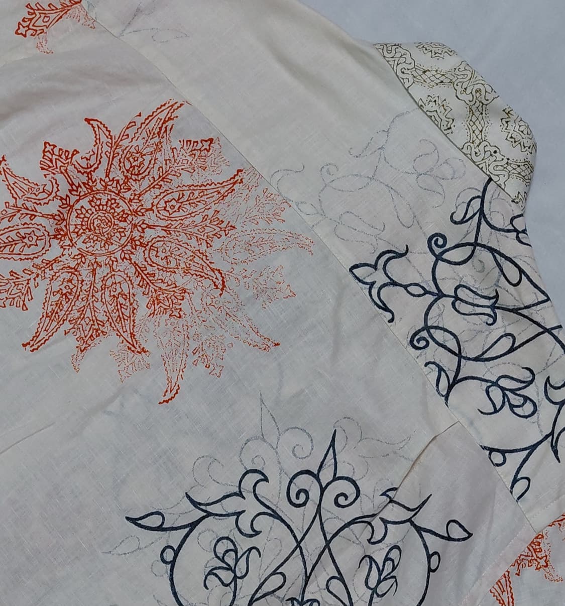 [95~100] Jim Thompson 100% 린넨 반팔 셔츠 상품이미지9