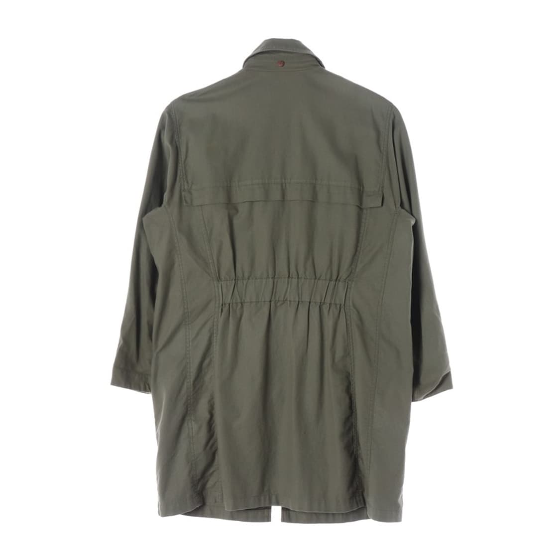 써스데이아일랜드 카키 빈티지 하프 코트 M 상품이미지2