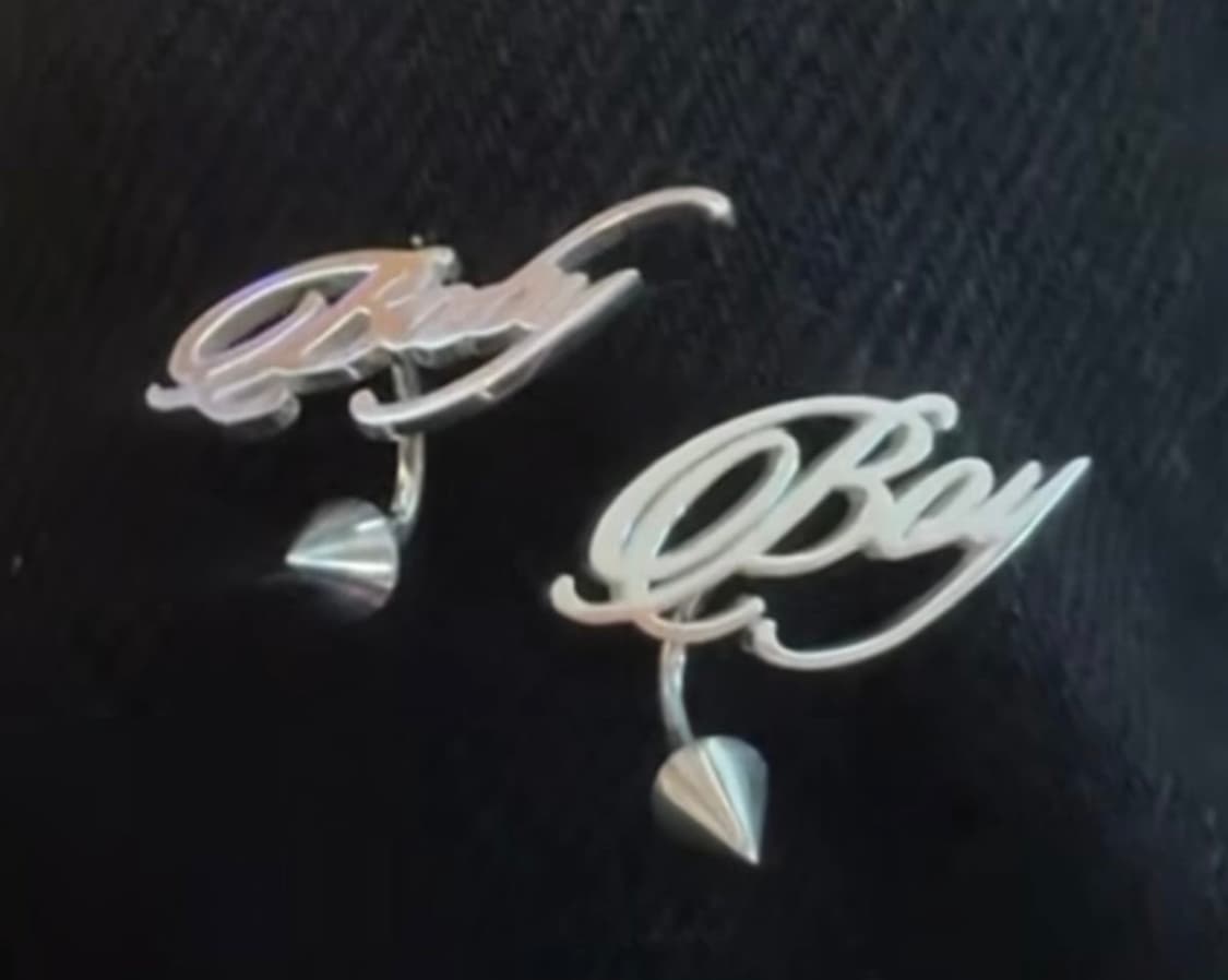 David Enth × Diana Kova "Baby" Barbell 상품이미지1