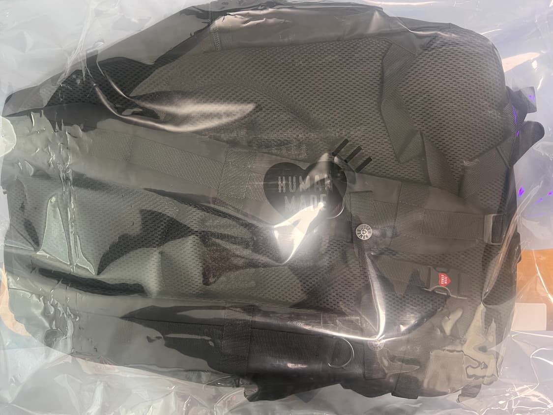 휴먼메이드 2026 밀리터리백팩 블랙 상품이미지5