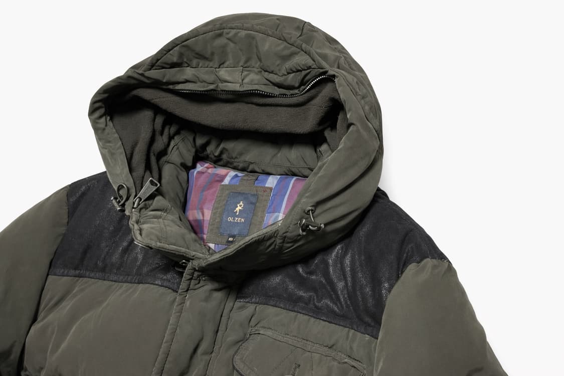 OLZEN 빈티지 아메카지 덕다운 패딩 상품이미지4