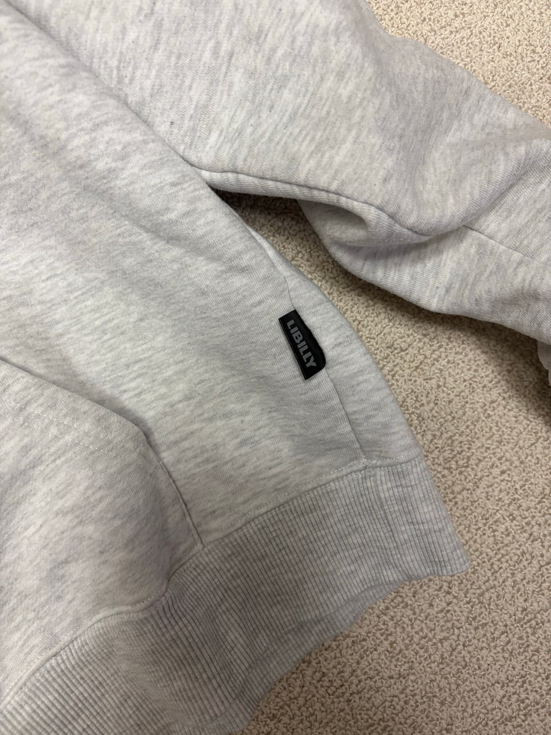 리빌리 창모 031 후드티 라이트그레이 상품이미지4