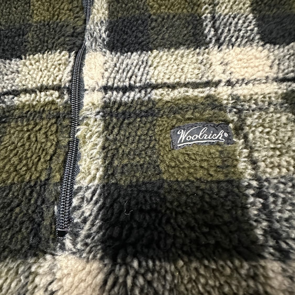 WOOLRICH usa made fleece half zipup 상품이미지3