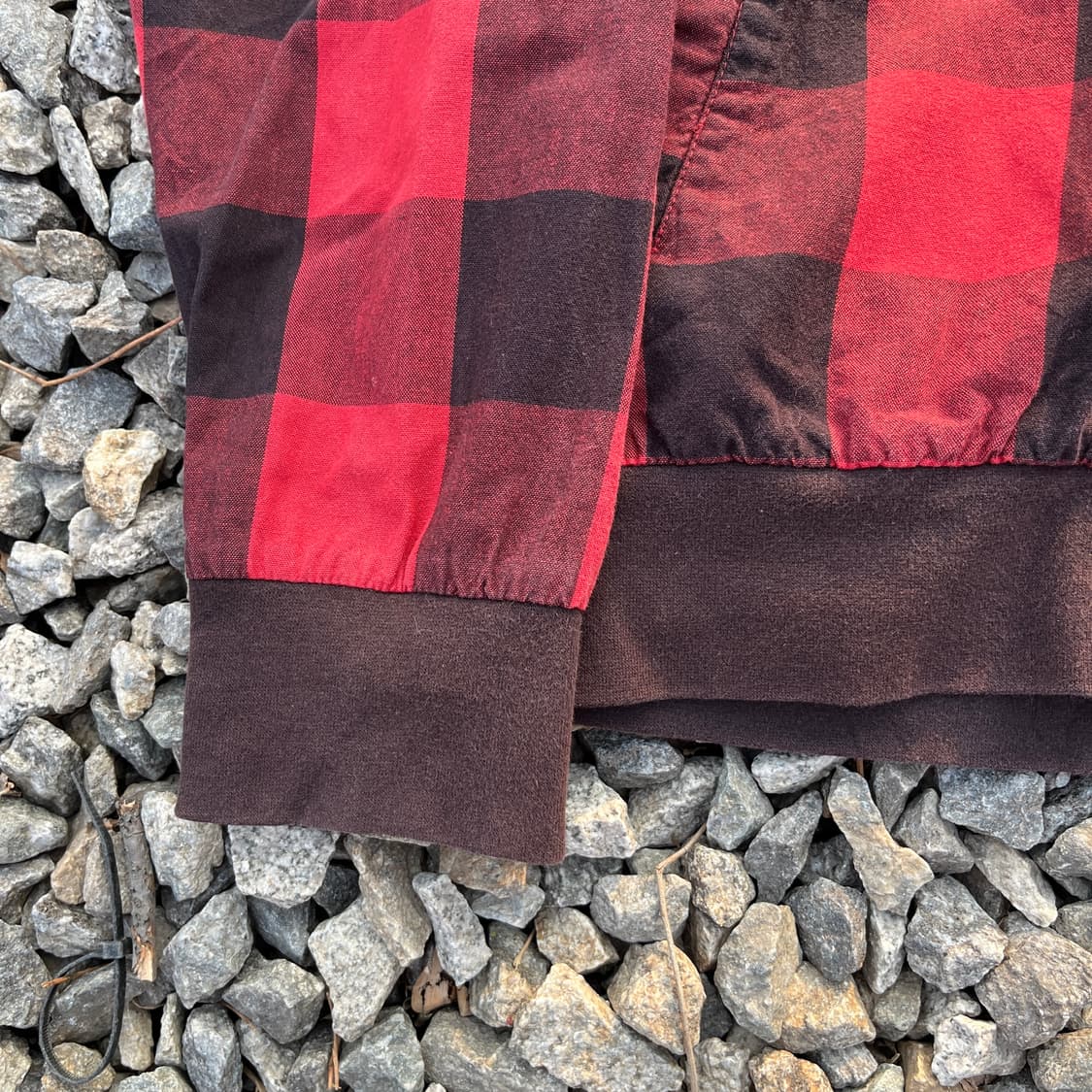 말론드 랜치웨어  빈티지 체크집업(실측확인) 상품이미지4