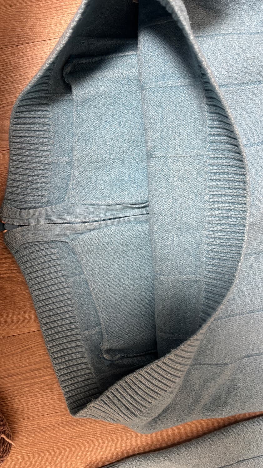 라코스테 블루 니트 집업 상품이미지8