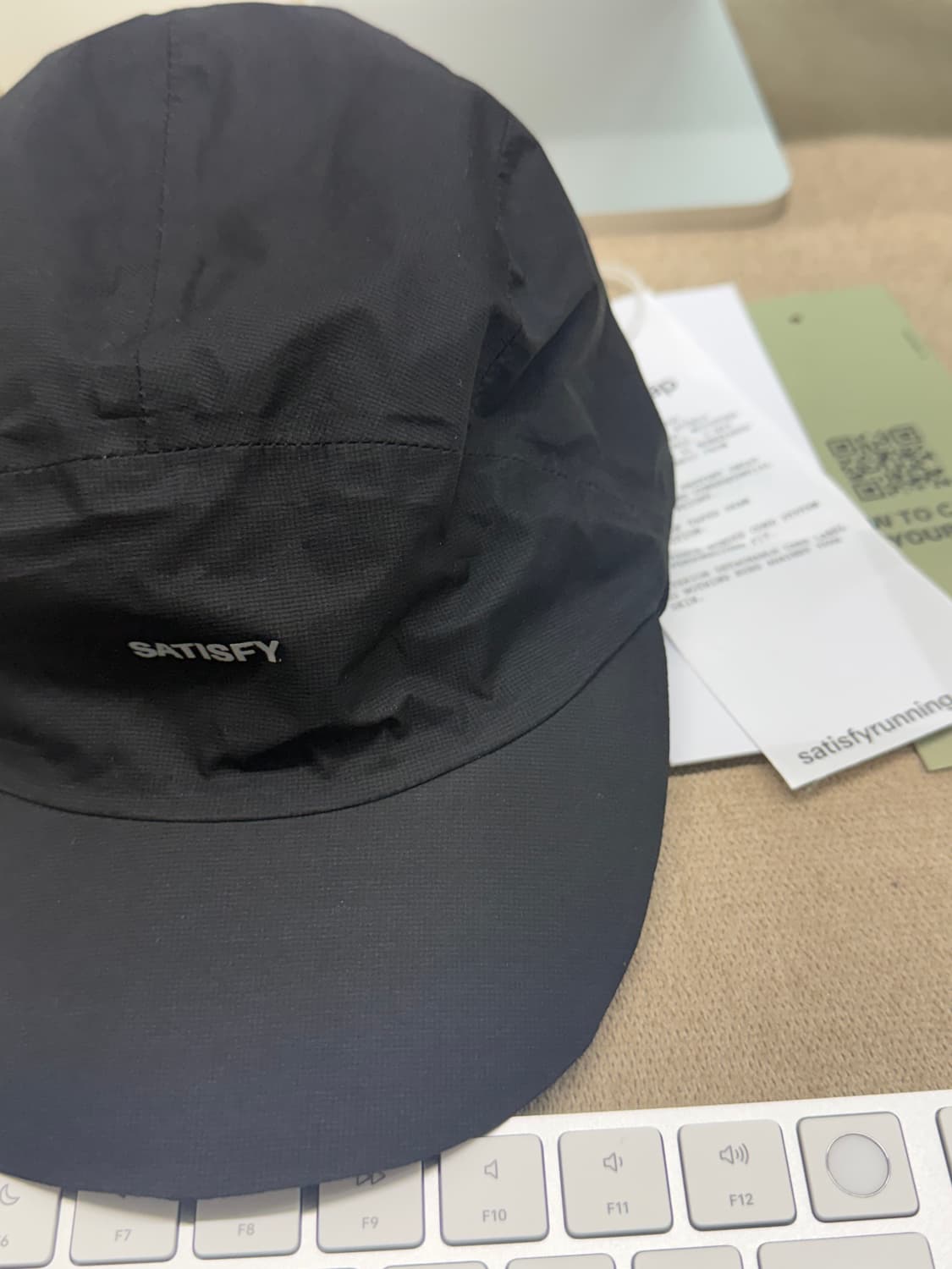 새티스파이 퍼텍스 3L 레인캡 블랙 상품이미지4