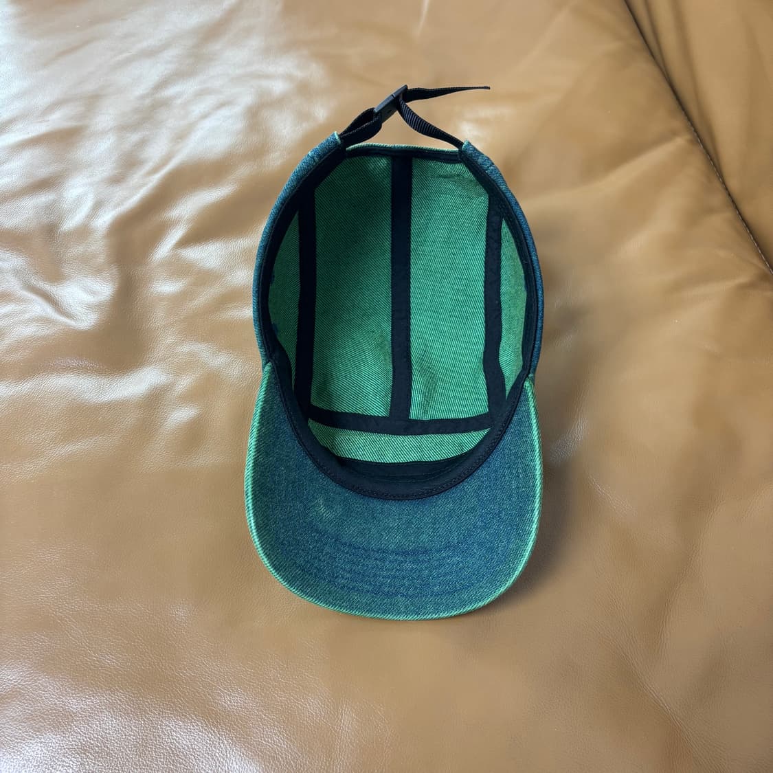 Supreme 슈프림 23ss 오버다이드 데님 그린 캠프캡 모자 상품이미지6
