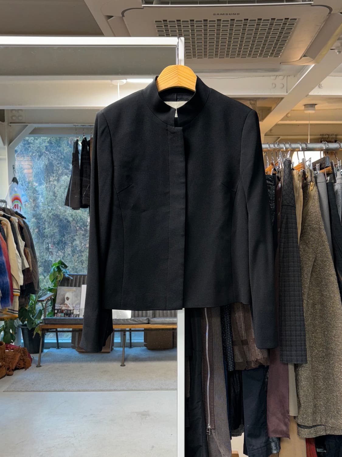 Gianni lo giudice 스탠 카라 자켓 상품이미지1