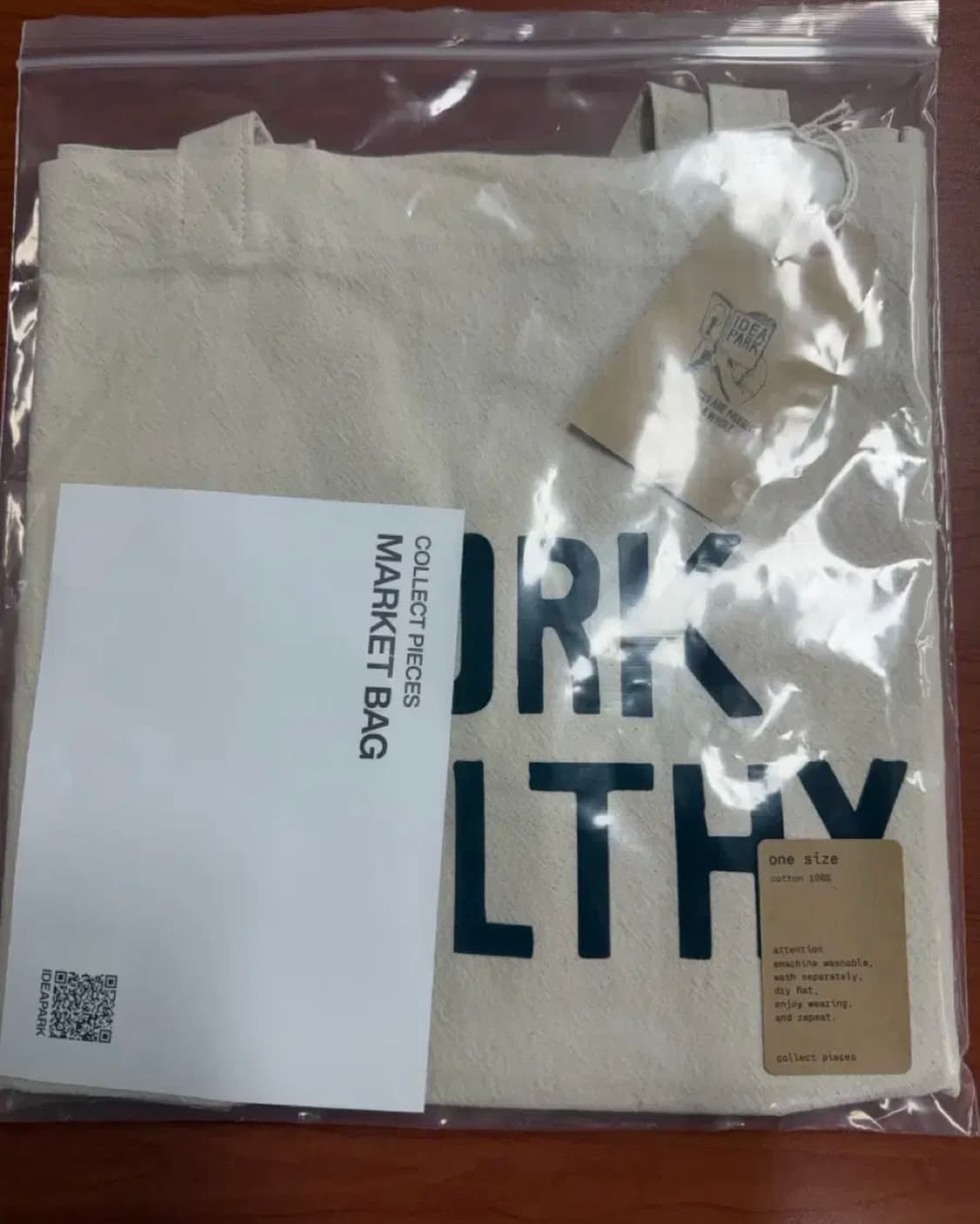 컬렉트피시스 WORK HEALTHY 마켓백 상품이미지2