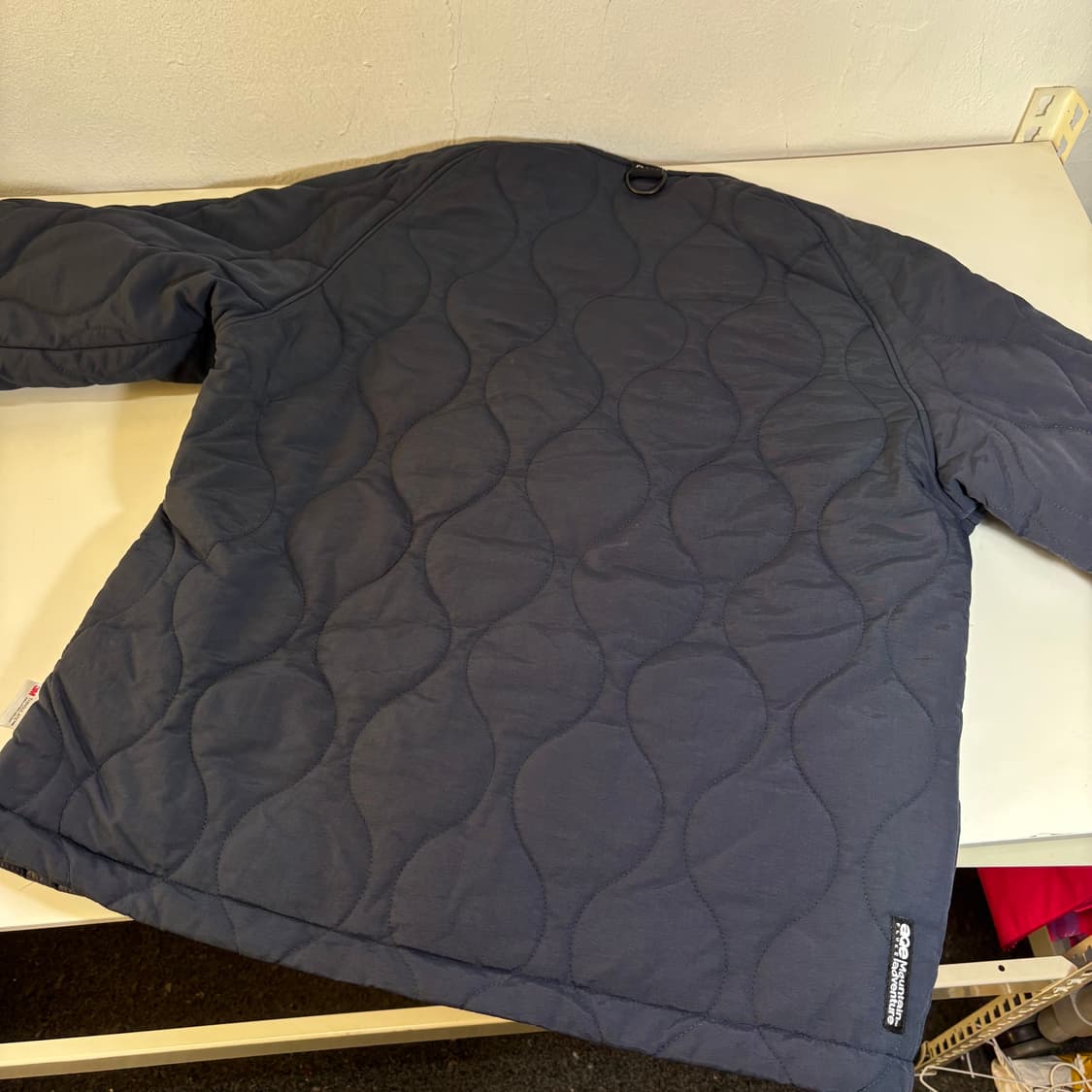 M FLUKE 플루크 네이비 깔깔이 퀼팅자켓 상품이미지3