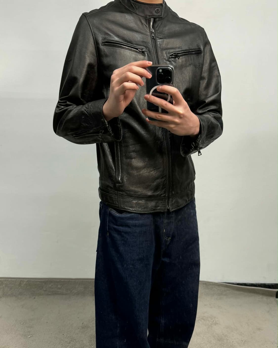 [L] 리바이스 카우하이드 레더 자켓 상품이미지3