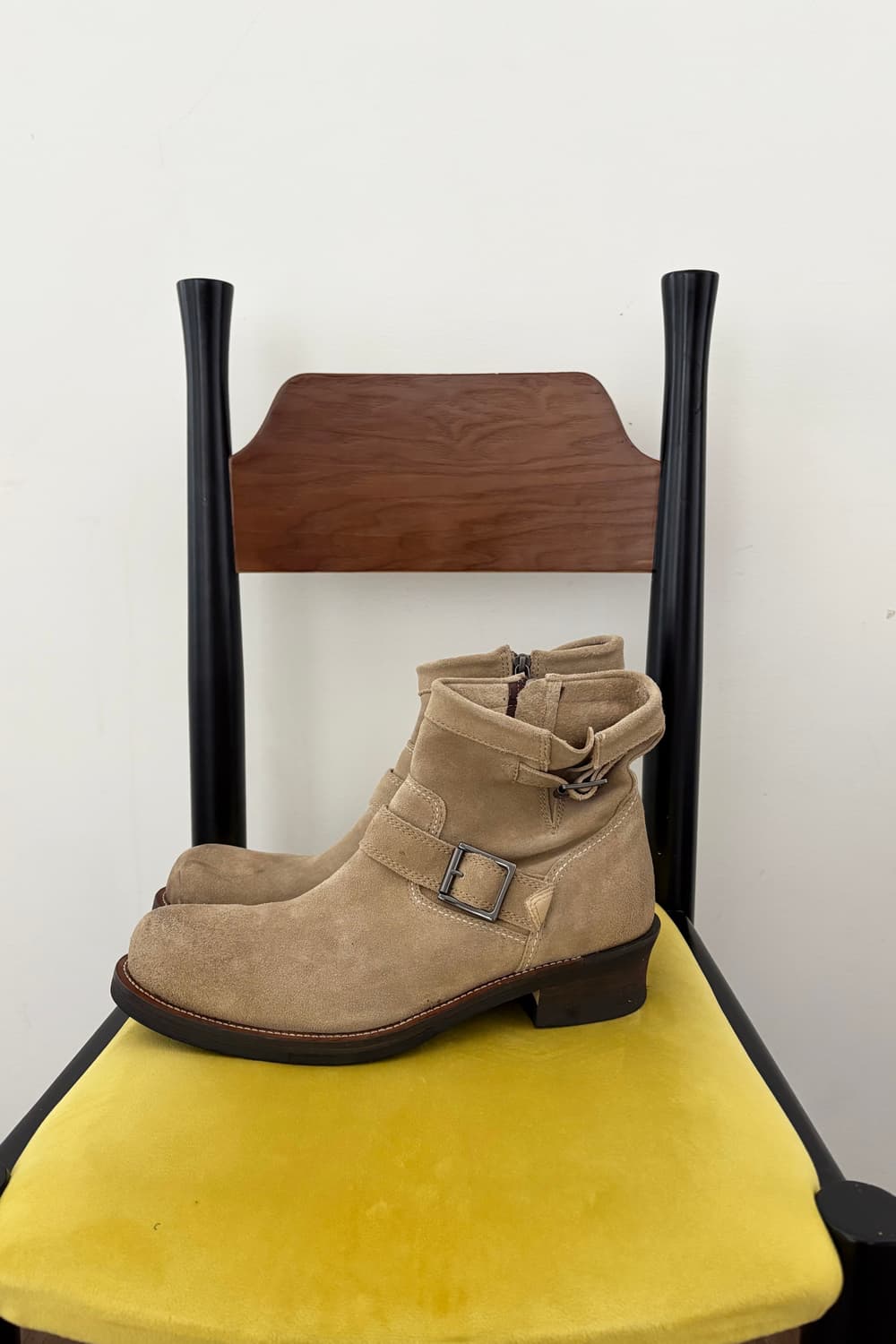 Side Buckle Detail Boots 상품이미지6