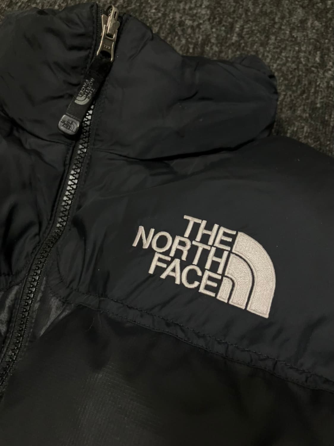 00‘s 노스페이스 눕시 블랙 패딩 상품이미지2