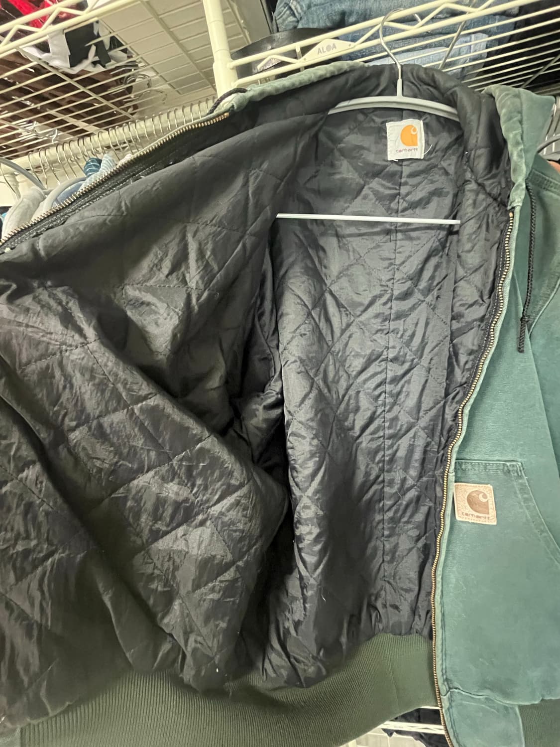 칼하트 j06 그린 상품이미지5