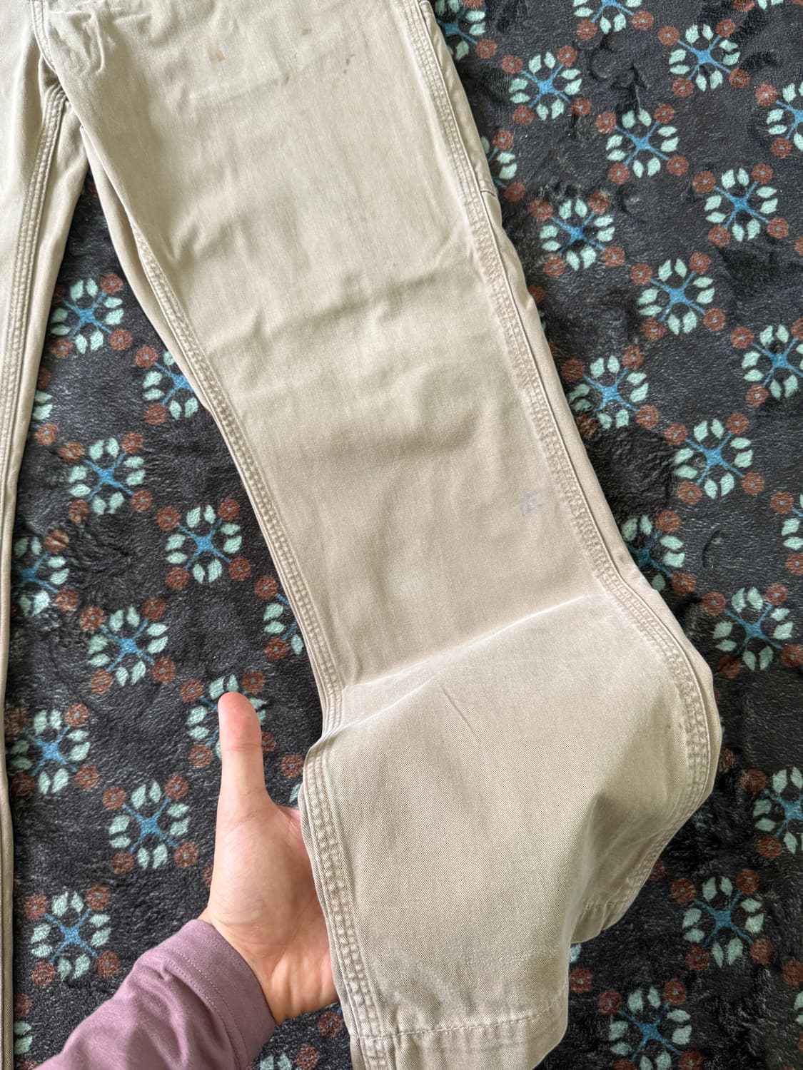 칼하트 카펜터 워크팬츠 베이지 32x34 상품이미지5