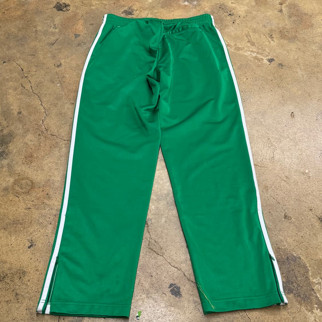 [정품/2XL] 아디다스 삼선 트레이닝 바지 녹색 b17 상품이미지3