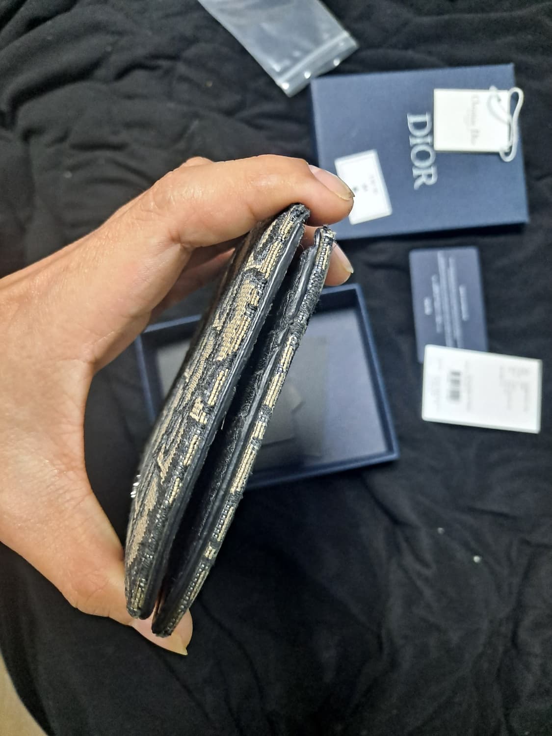 디올 오블리크 반지갑 상품이미지4