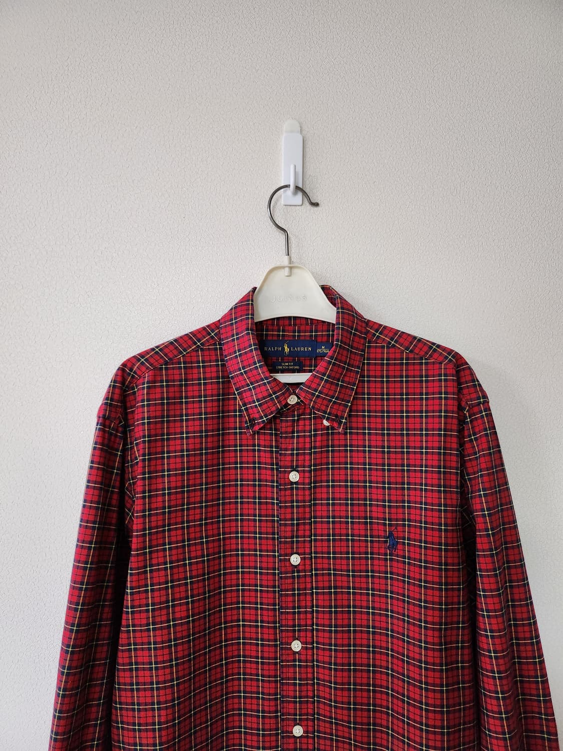 폴로랄프로렌 체크셔츠 (M 상품이미지2