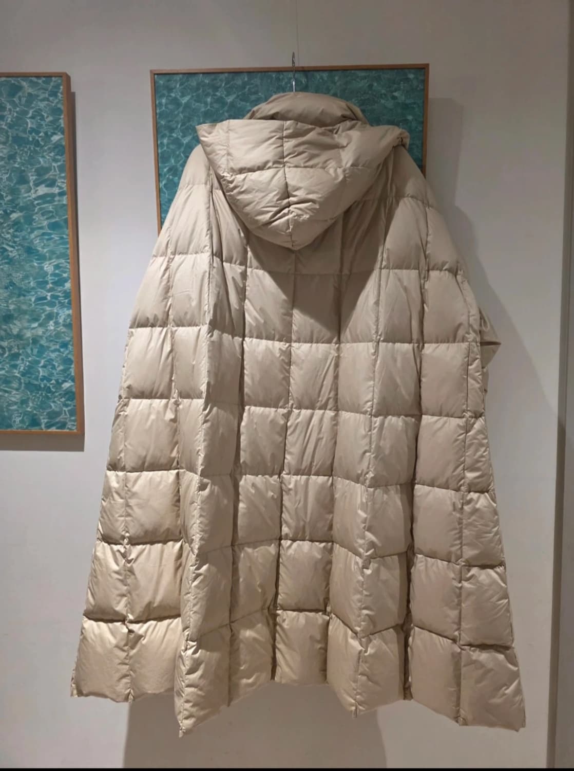 Witty and Humble 롱패딩 베이지 상품이미지6