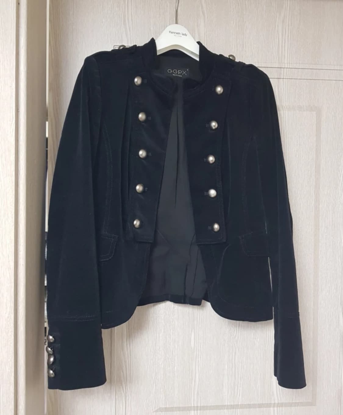 GGPX 나폴레옹 벨벳자켓 블랙 55 상품이미지2
