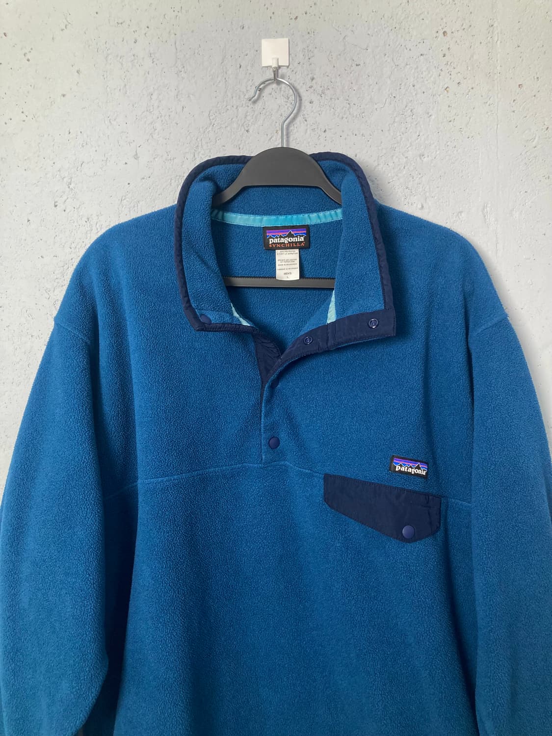 파타고니아 신칠라 풀오버 블루 (L) 상품이미지3