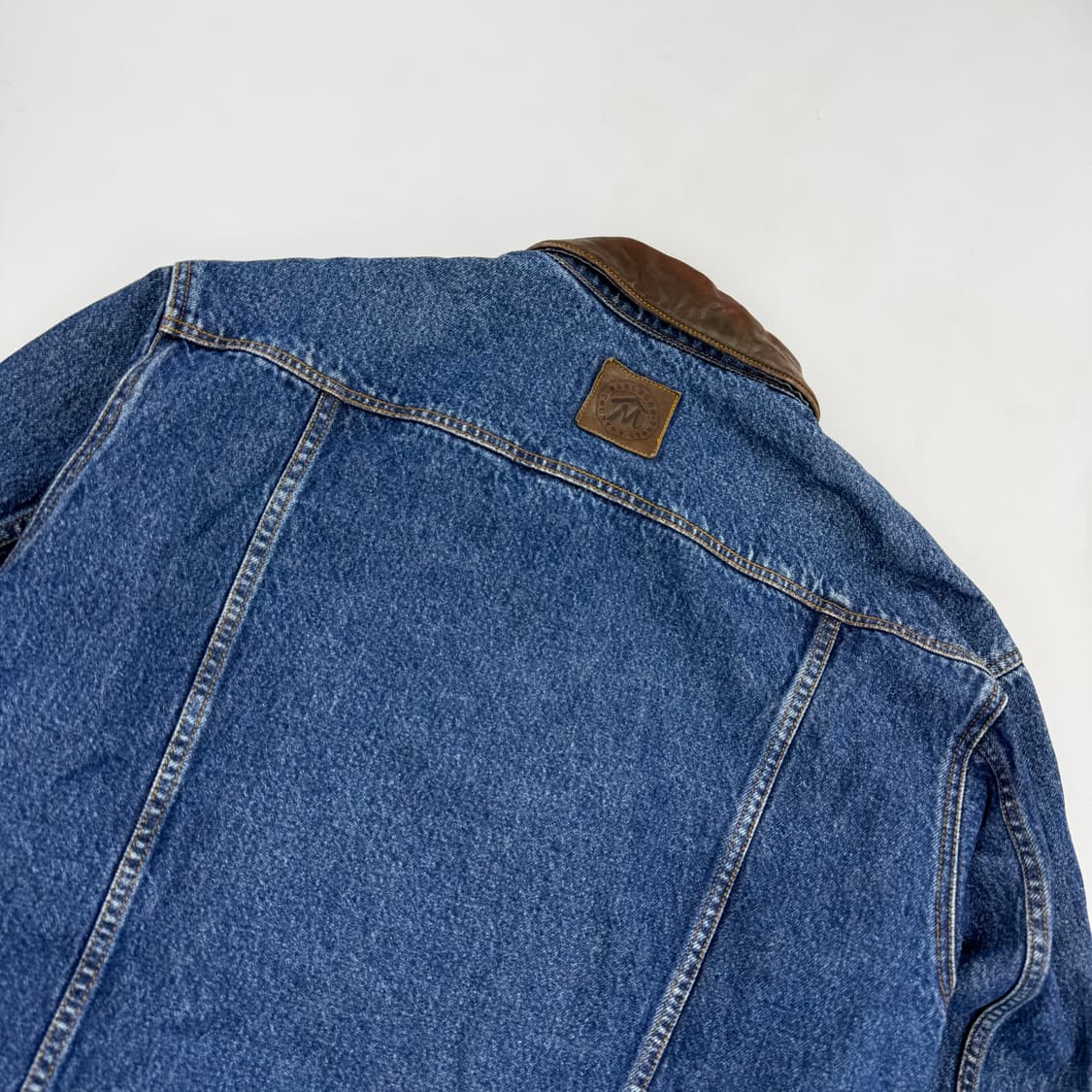 말보로컨트리스토어 레더넥 청자켓 상품이미지7