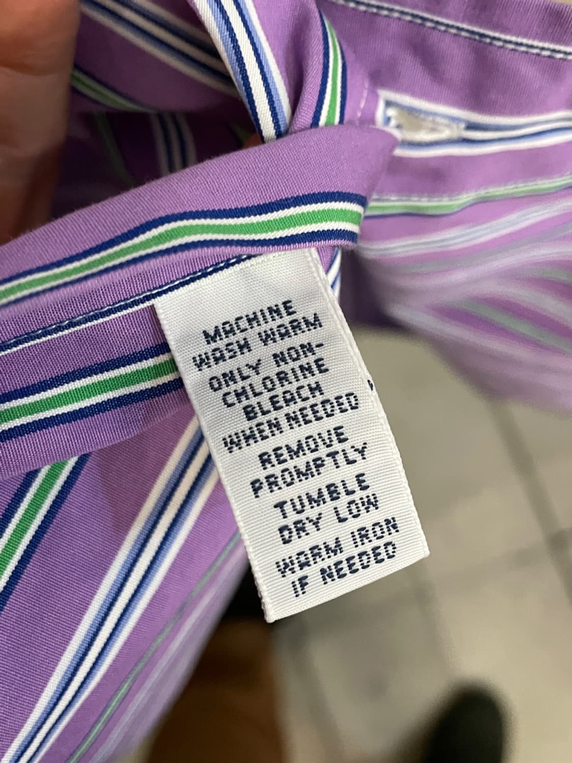 폴로 랄프로렌 스트라이프 드레스 셔츠  상품이미지5