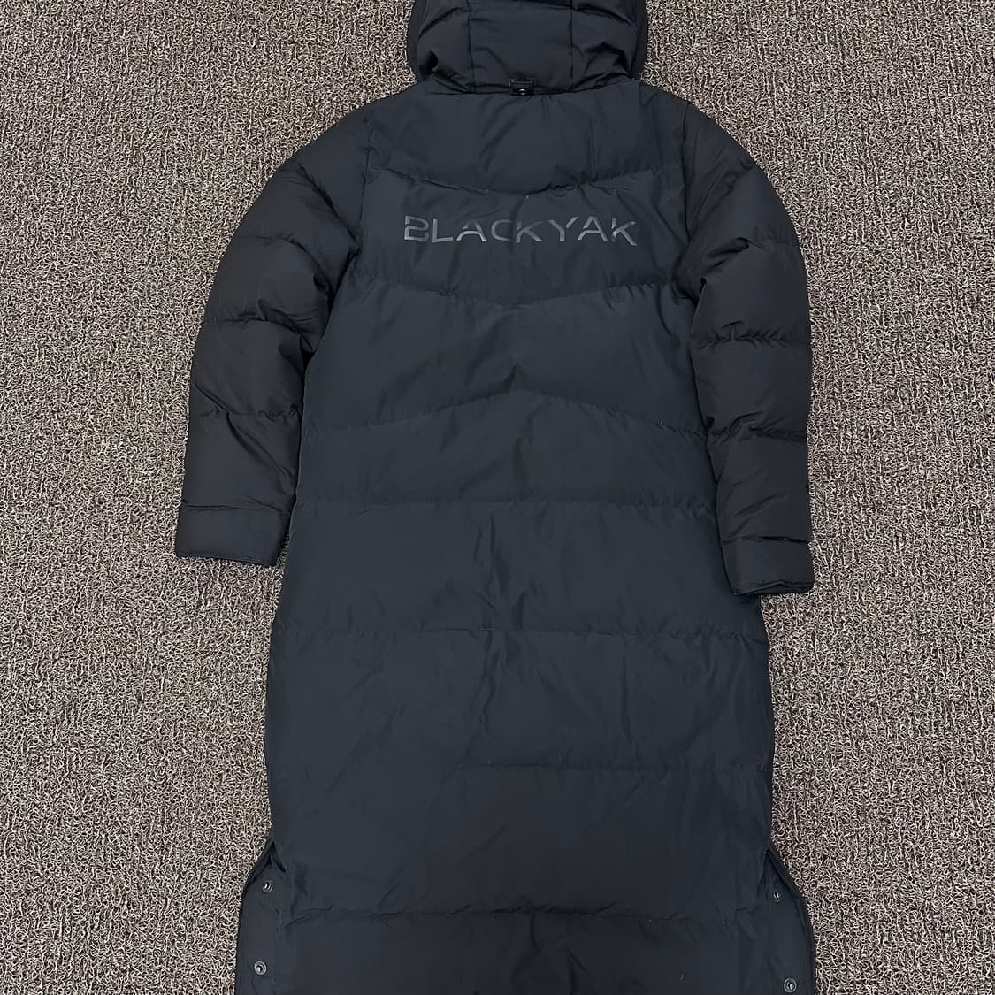 블랙야크 여성 구스다운 롱패딩 블랙 85(XS) 상품이미지4