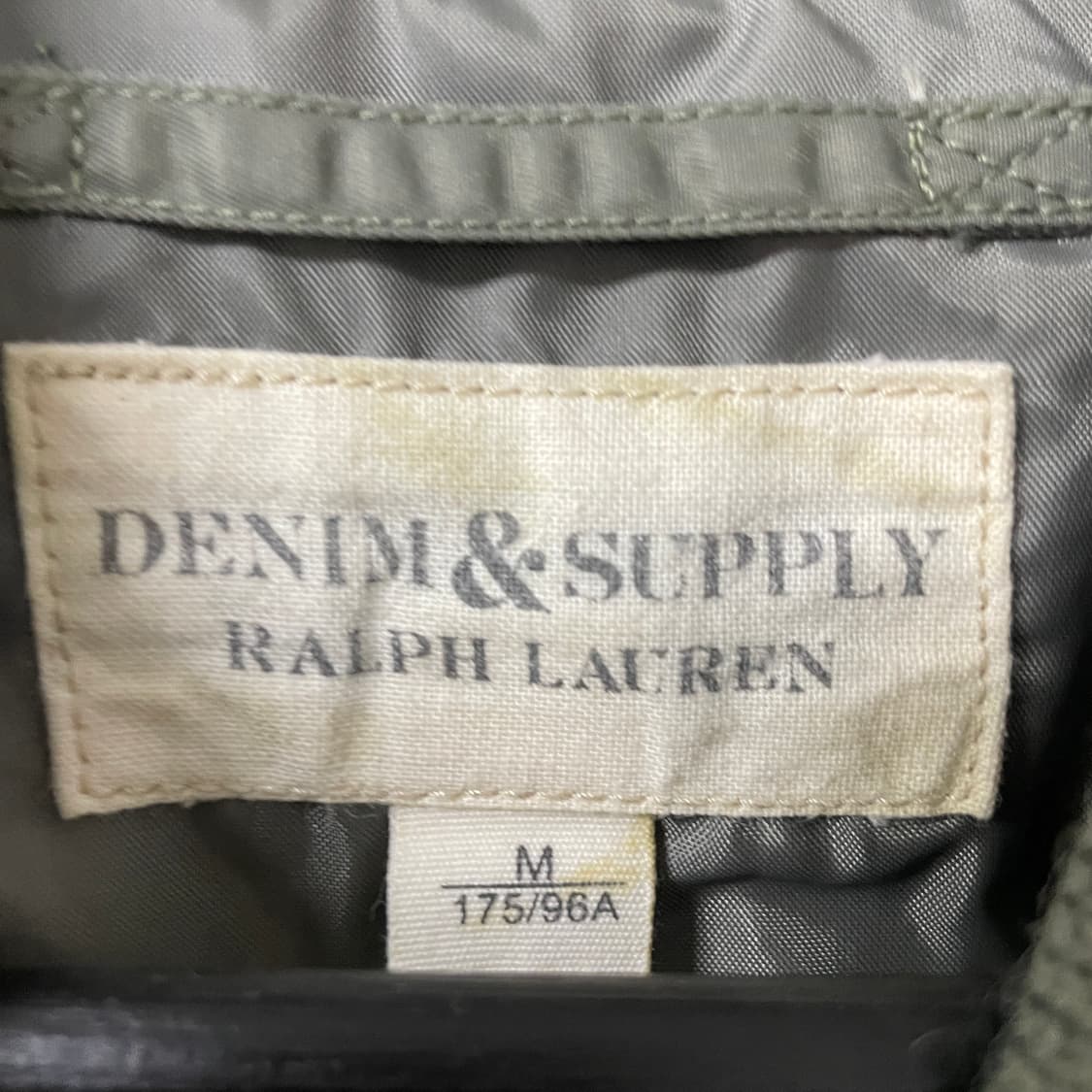 폴로 데님앤서플라이 ma-1 항공 자켓 M 상품이미지4