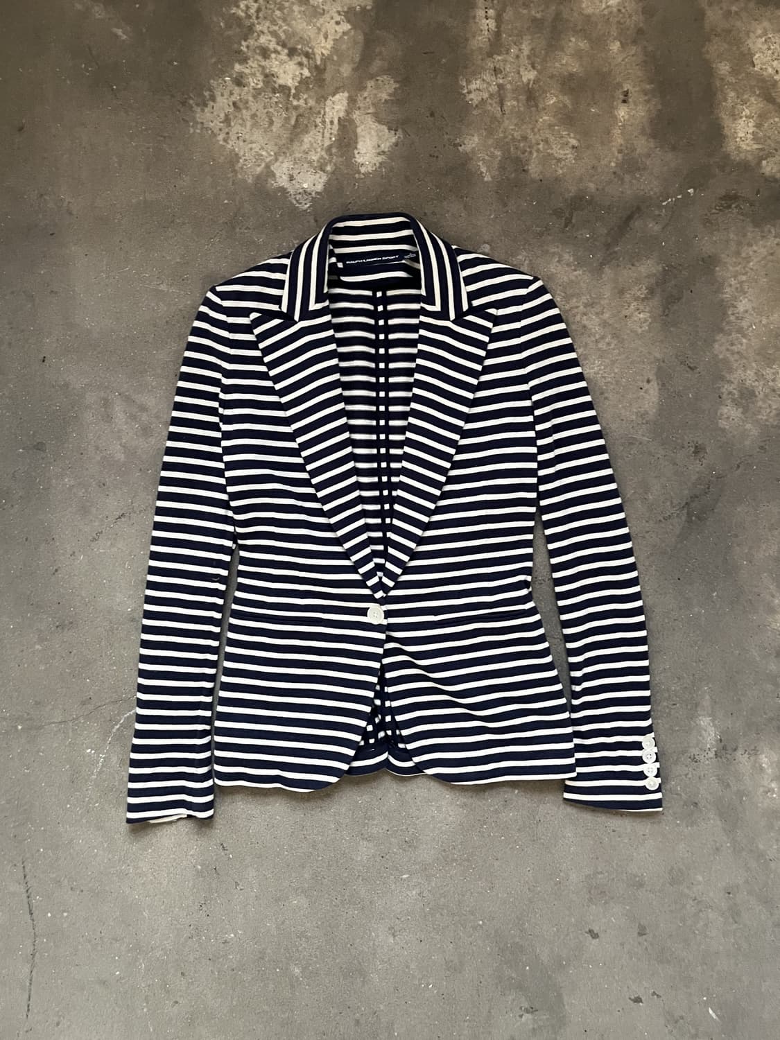 Polo Ralph Lauren 스트라이프 스웻 블레이저  상품이미지1