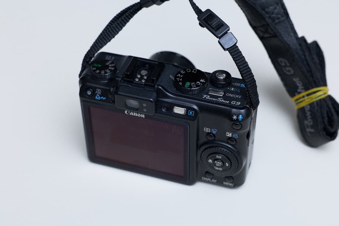 캐논 파워샷 G9 빈티지 디카 - 한글판 상품이미지3