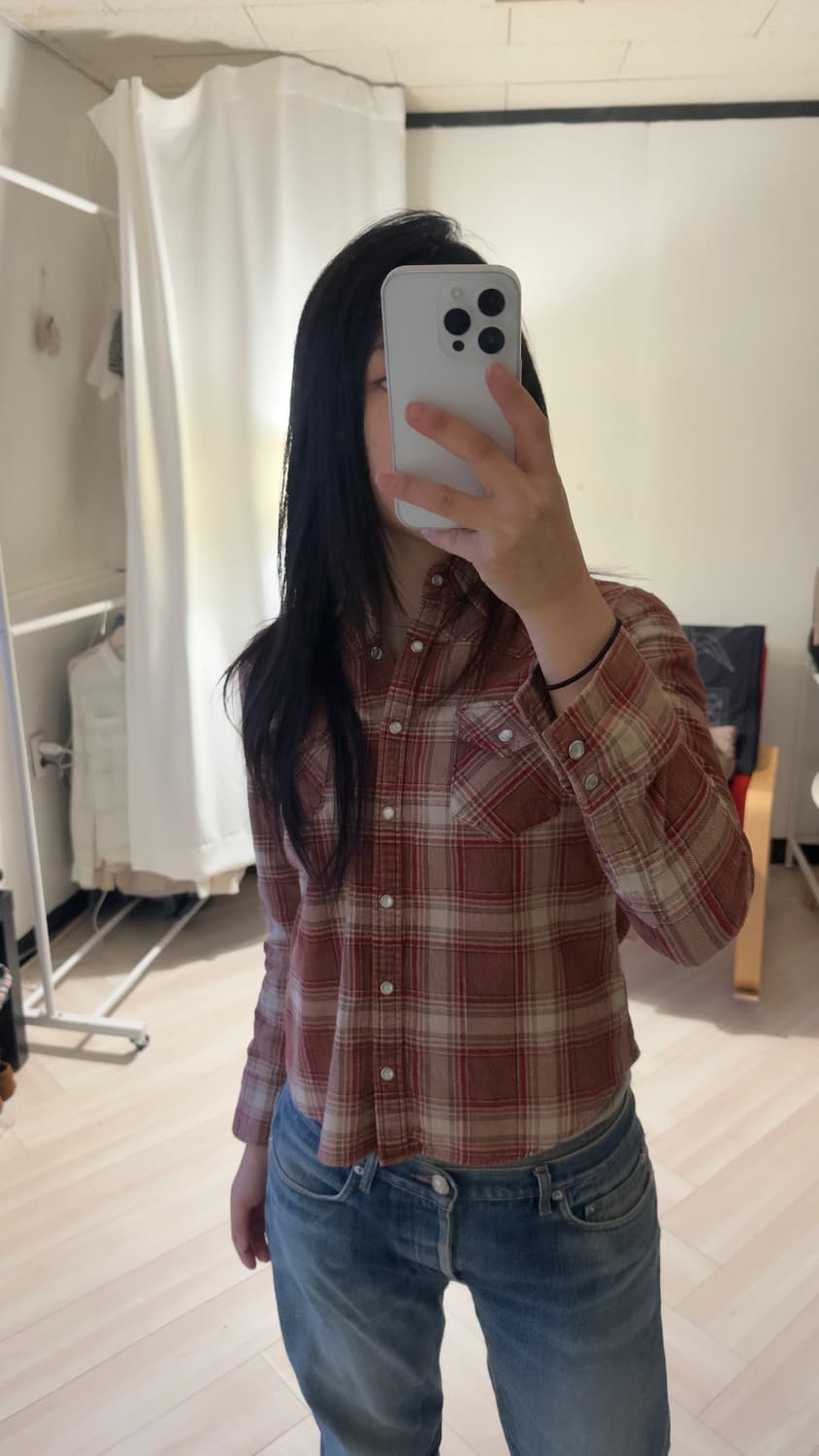 [COLZA] western check corduroy shirts 상품이미지2