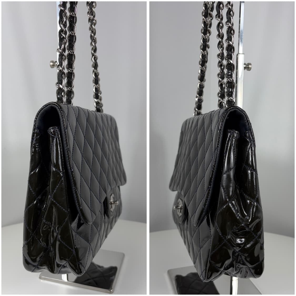 13번대 샤넬 페이던트 라지 플랩백 상품이미지7