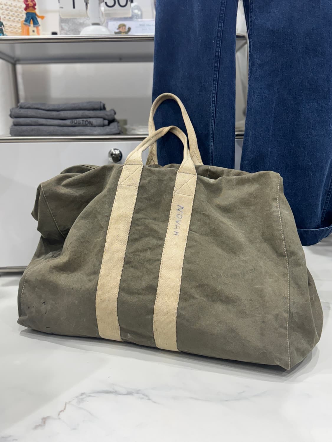 레어) 4-50s USN 미해군 비행사 킷백 상품이미지1