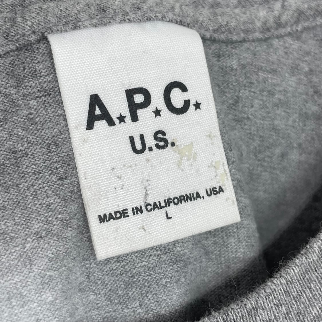 Apc 아페쎄 로고 반팔 티셔츠 상품이미지3