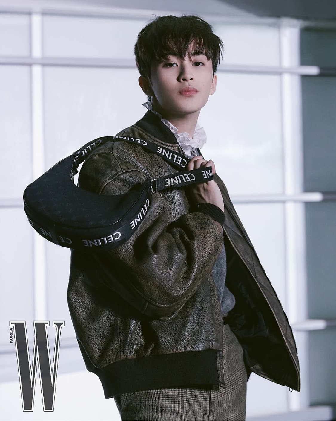 [NCT 착용] 셀린느 21AW 러플 포플린 셔츠 상품이미지4