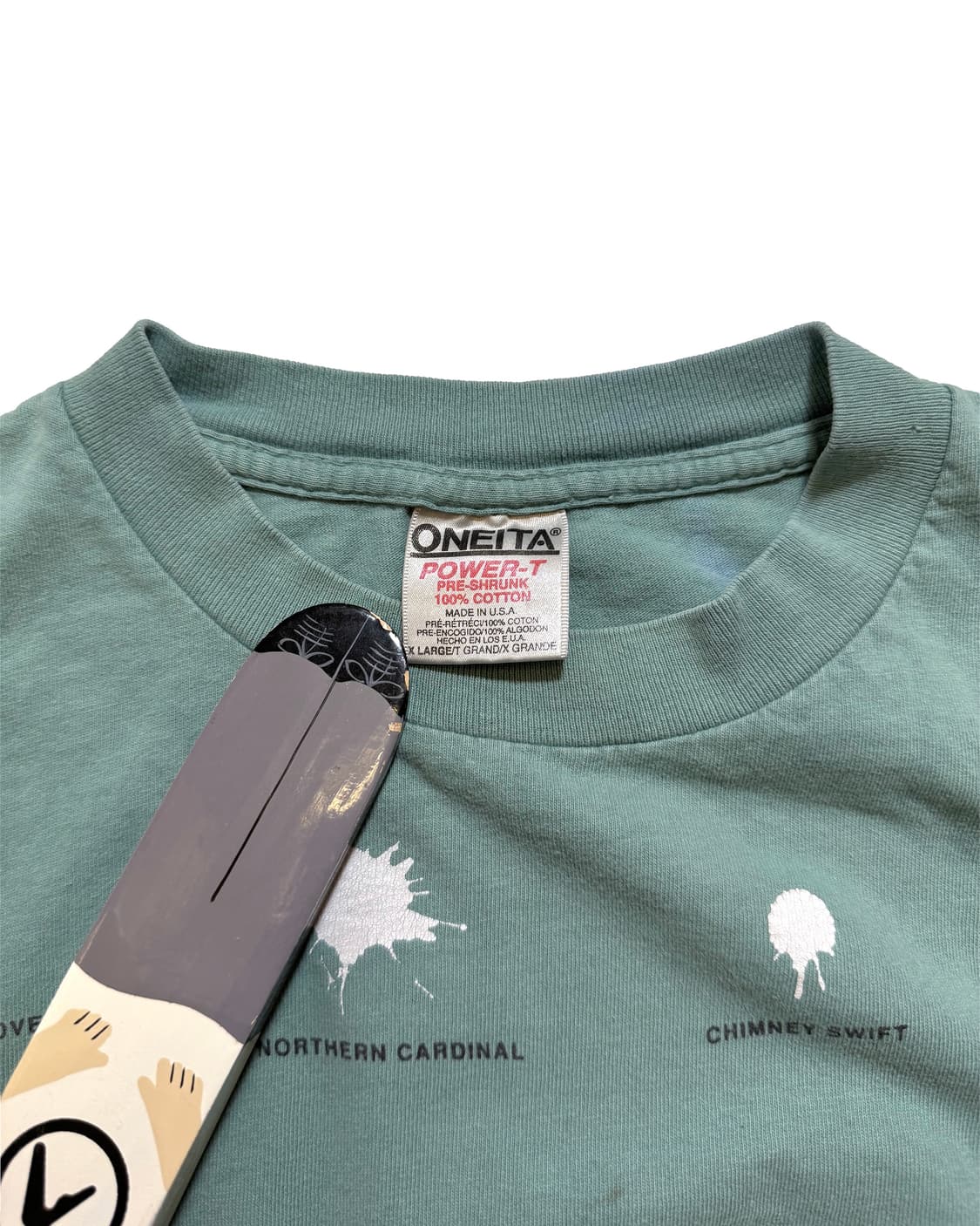 90’s bird identification 티셔츠 상품이미지3