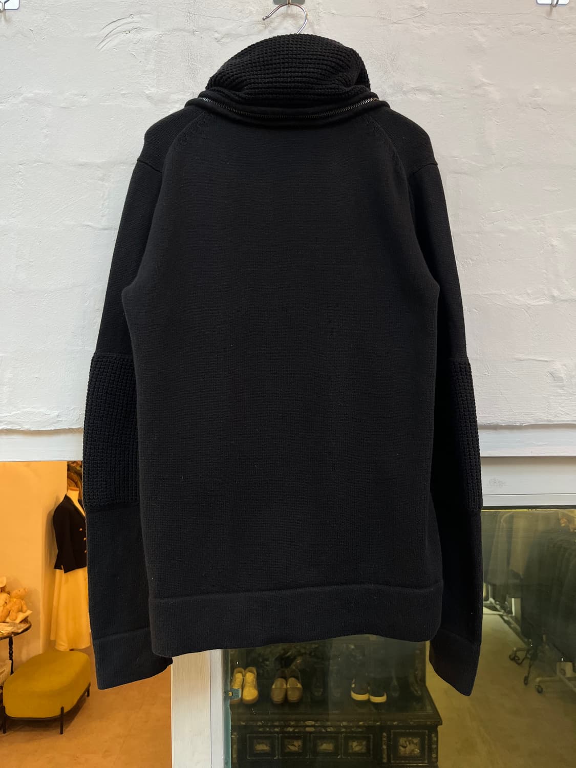 Armani Exchange 아르마니 익스체인지 블랙 니트 집업 S 상품이미지8