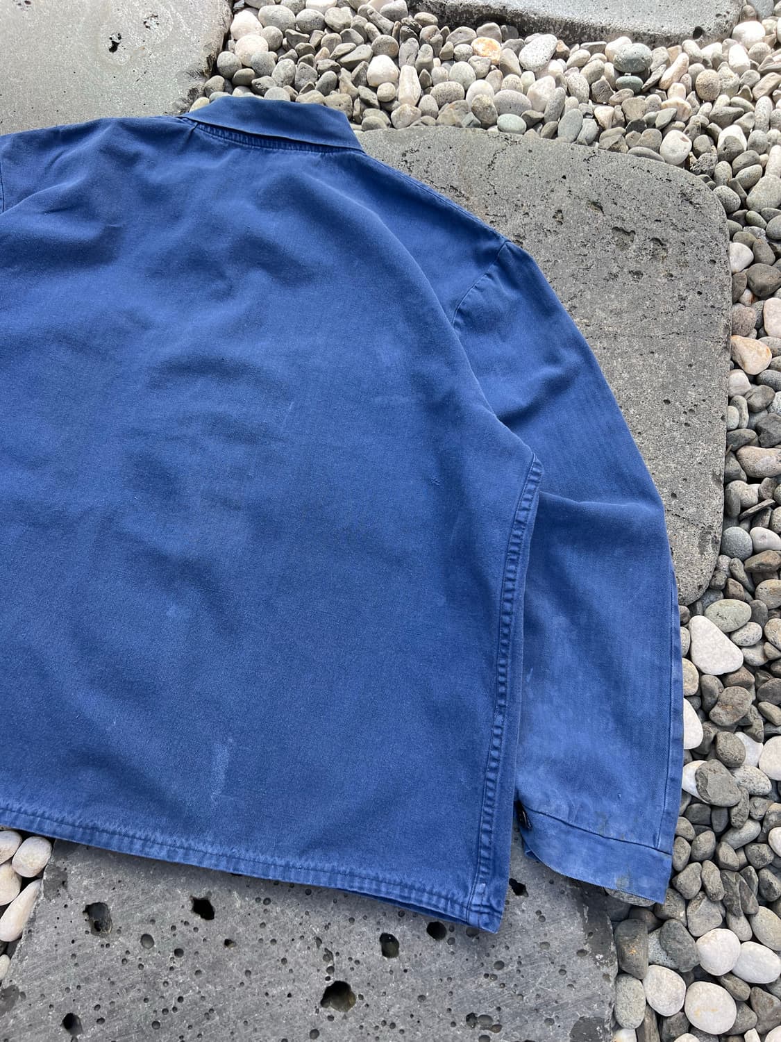 FADED VINTAGE WASHING HBT 헤링본 프렌치워크자켓 상품이미지9
